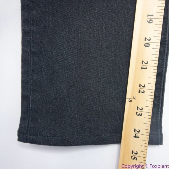 NEW Madewell The Mid-Rise Perfect Vintage Jeans Clean Black Wash, 25 - Picture 8 of 16